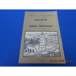 Bulletin de Liaison Saharienne. Avril 1953 N°12