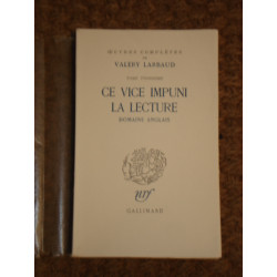 CE VICE IMPUNI LAL LECTURE. DOMAINE ANGLAIS [Tome III]