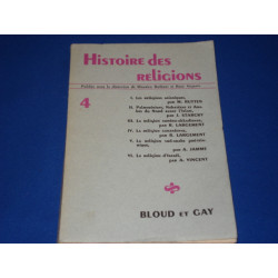 Histoire des Religions volume IV