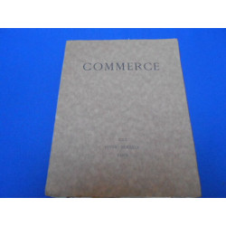 Revue: Commerce. Cahier XXII (Hiver 1929)