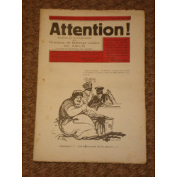 Attention ! Bulletin de la Fédération des Groupes de Défense...