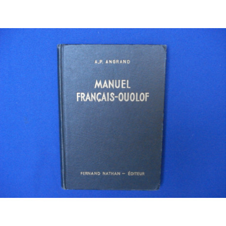 Manuel Français - Ouolof