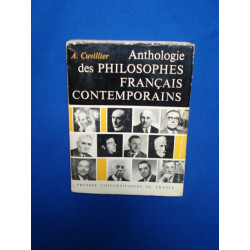 Anthologie des Philosophes Français Contemporains