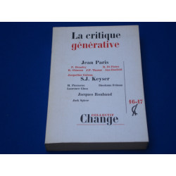 Change: la critique générative