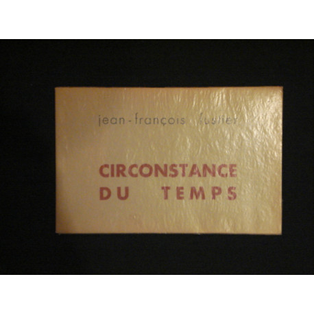 Circonstance du Temps (envoi)