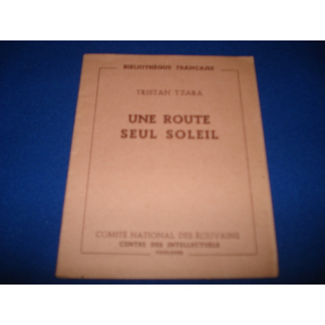 Une Route Seul Soleil [EDITION ORIGINALE]