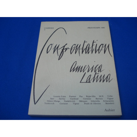 Confrontation cahiers n°5 america latina