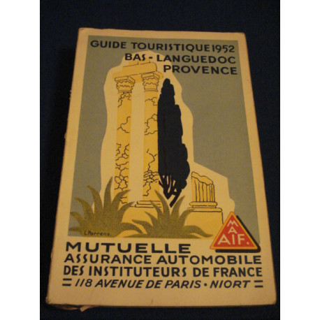 Guide touristique 1952 Bas-Languedoc Provence