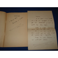 Elementaire [ Envoi de l'auteur + Lettre manuscrite signée]