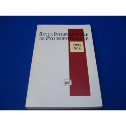 Revue Internationale de Psychopathologie. N°4
