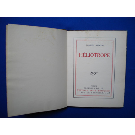 Héliotrope. EO