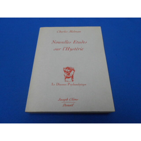 Nouvelles études sur l'Hystérie