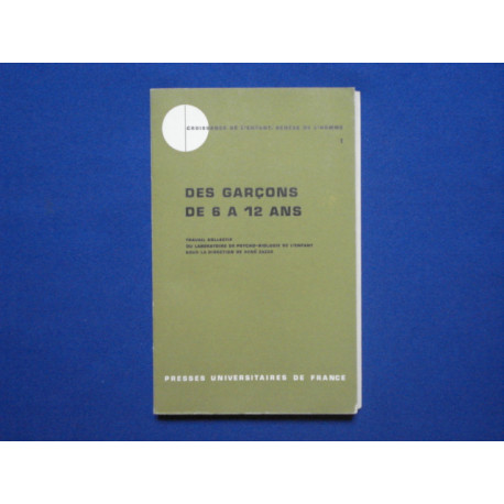 Des garçons de 6 à 12 ans