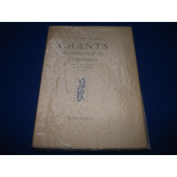 CHANTS D'INNOCENCE ET D'EXPERIENCE.Traduit de l'anglais par M.L....