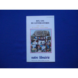 Dix Ans de Littératures 1980-1990. II. Caraïbes -Océan Indien