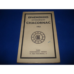 Ephémerides Astronomiques. Chacornac