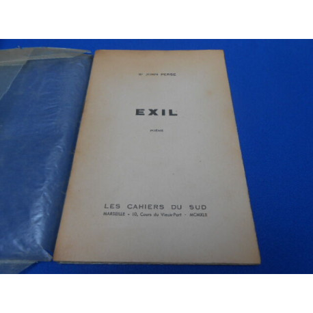 EXIL. Poème
