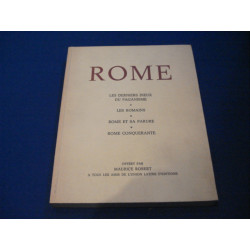 ROME. Les derniers dieux du paganisme. Les Romains. Rome et sa...
