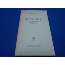 Stendhal et les problèmes du roman