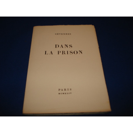 DANS LA PRISON
