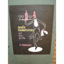 Maquettes originales en couleurs (Musique / Vin)