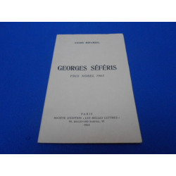 Georges SEFERIS. Prix Nobel 1963