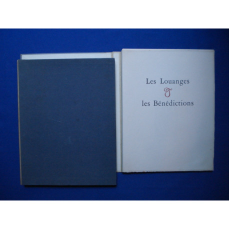 Les Louanges et Les Bénédictions tirées du Parnasse Séraphique