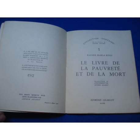 Le Livre de la pauvreté et de la mort