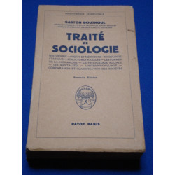 Traite de Sociologie