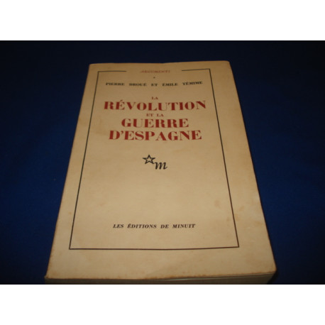La Révolution et la Guerre d'Espagne