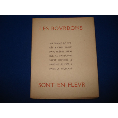 Les Bourdons sont en fleur