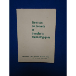 Licences de Brevets et Transferts Technologiques