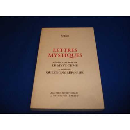 Lettres Mystiques