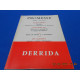 PROMESSE. N° 30-31. DERRIDA