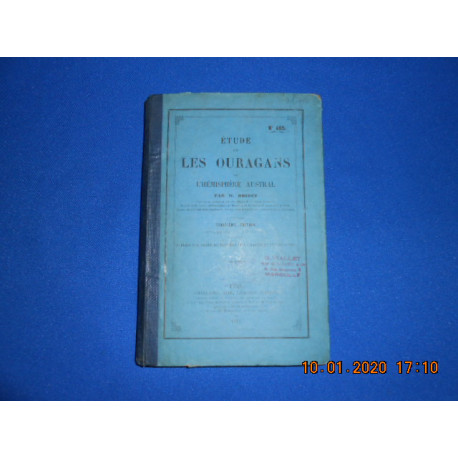 Etude sur les Ouragans de l'Hémisphère Austral. N°465