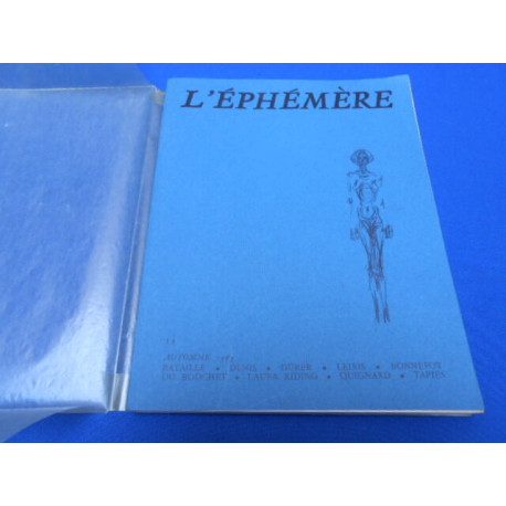 L'Ephémère. N°11