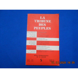 LA TRIBUNE DES PEUPLES. N°5. Déc - Janv. 1953 / 1954