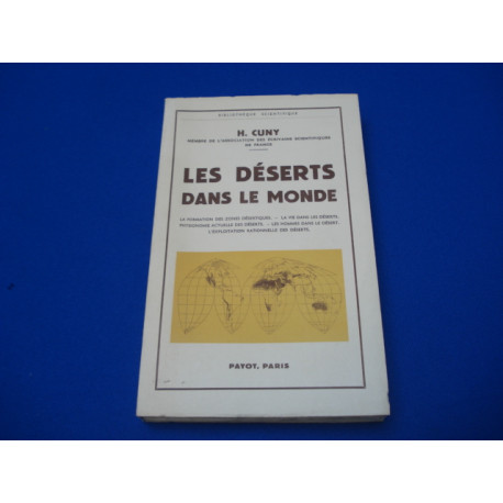 Les Déserts dans le Monde
