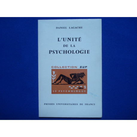 L'Unité de la Psychologie