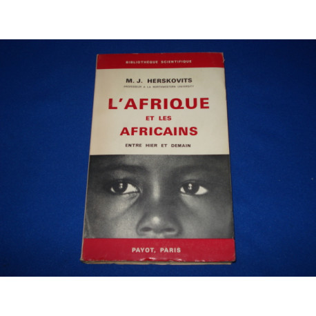 L'Afrique et les Africains
