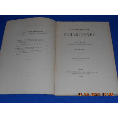 Nos Frontières Sahariennes