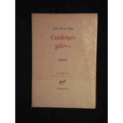 Couleurs pliées - poèmes