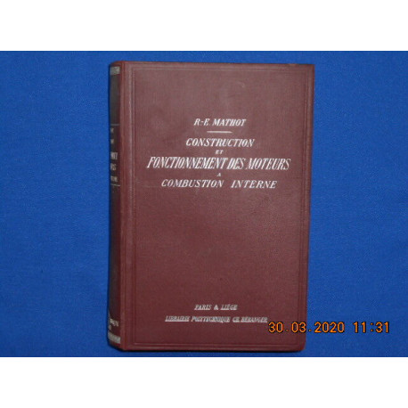 Construction et Fonctionnement des Moteurs a Combustion Interne....