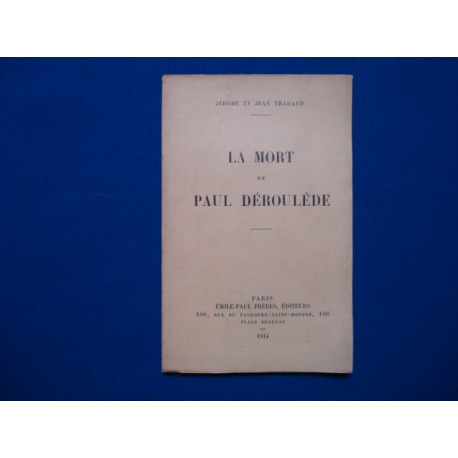 La Mort de Paul Déroulède