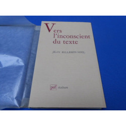 Vers l'inconscient du texte
