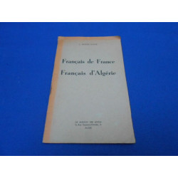 Français de France Français d'Algérie