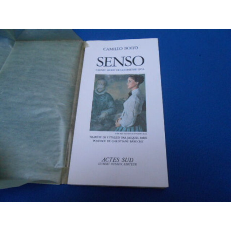 Senso. Carnet secret de la comtesse Livia