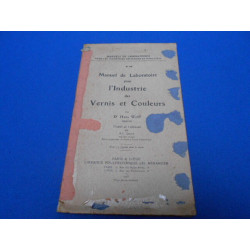 Manuel de Laboratoire pour l'Industrie des Vernis et Couleurs. N°23