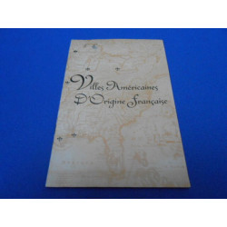 Villes Américaines d'Origine Française