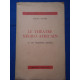 Le Théâtre Négro-Africain et ses fonctions sociales